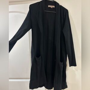 Alexandra + Oak Black Cardigan